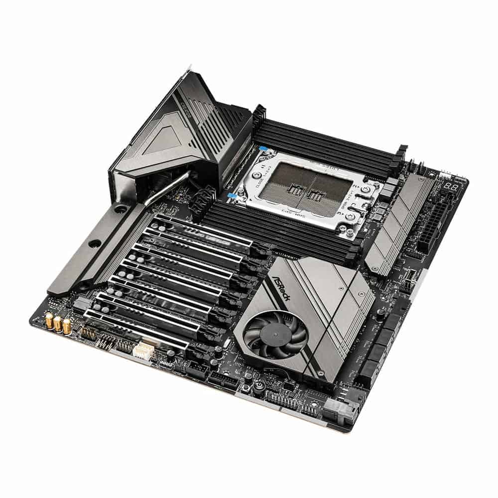 (image for) ASRock WRX80 CREATOR R2.0 AMD Threadripper Pro PCIe 4.0 eATX Motherboard